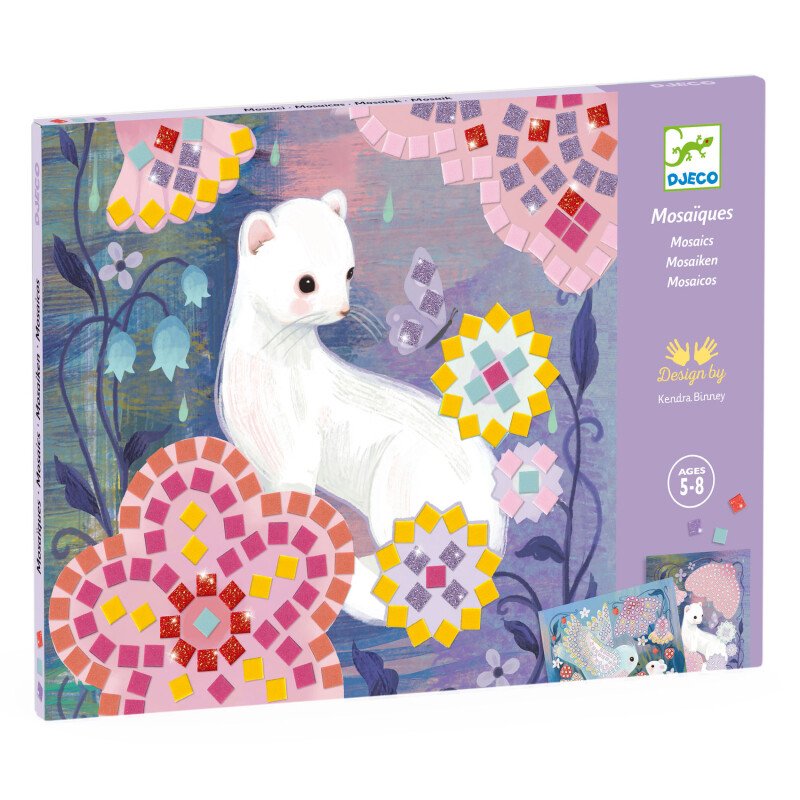 Djeco Woodland Foam Mosaic Craft Kit