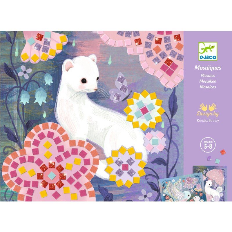 Djeco Woodland Foam Mosaic Craft Kit