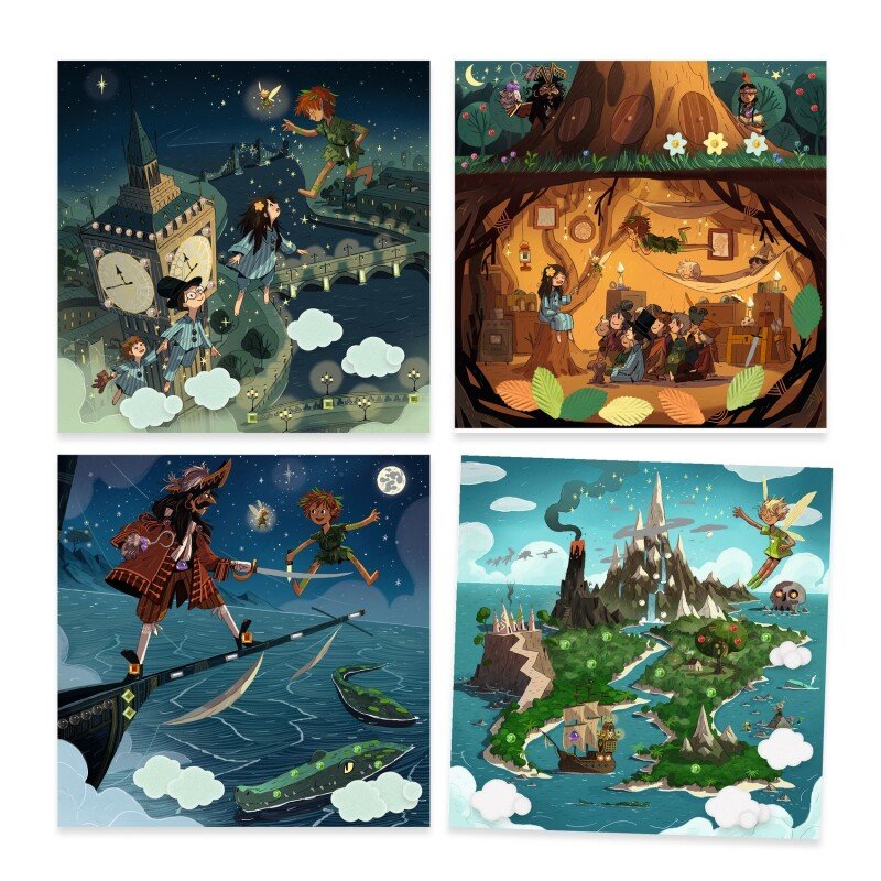 Djeco Fairy Tales to Decorate – Peter Pan Craft Kit