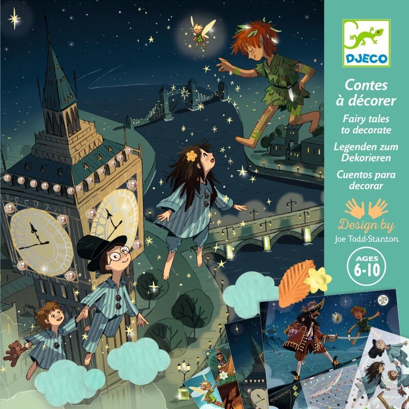 Djeco Fairy Tales to Decorate – Peter Pan Craft Kit