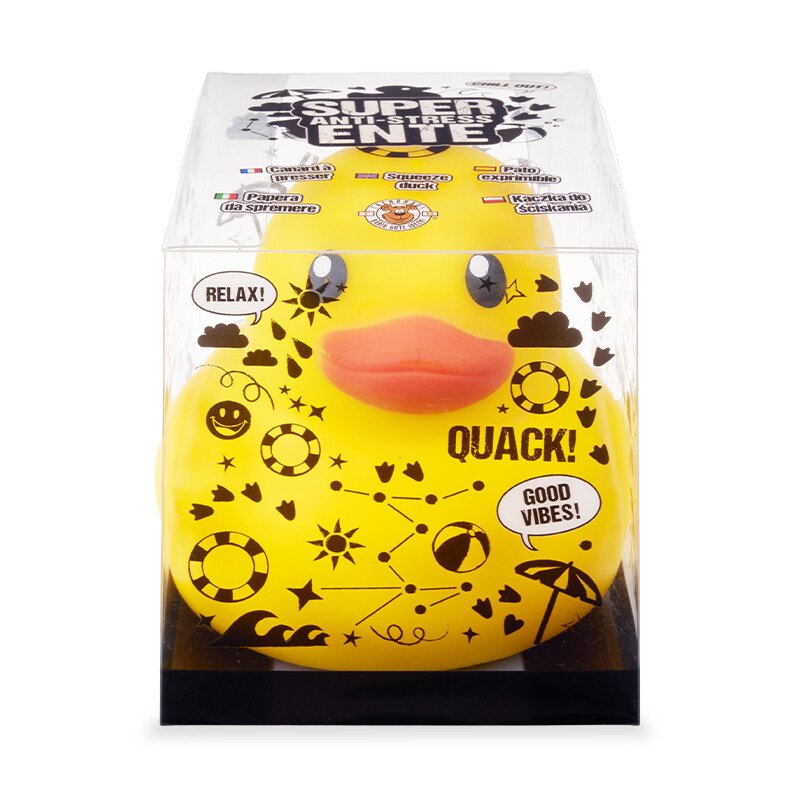 XXL Duck Squishy Toy – Large Anti-Stress Squeeze Duck (Soft Fidget Toy)
