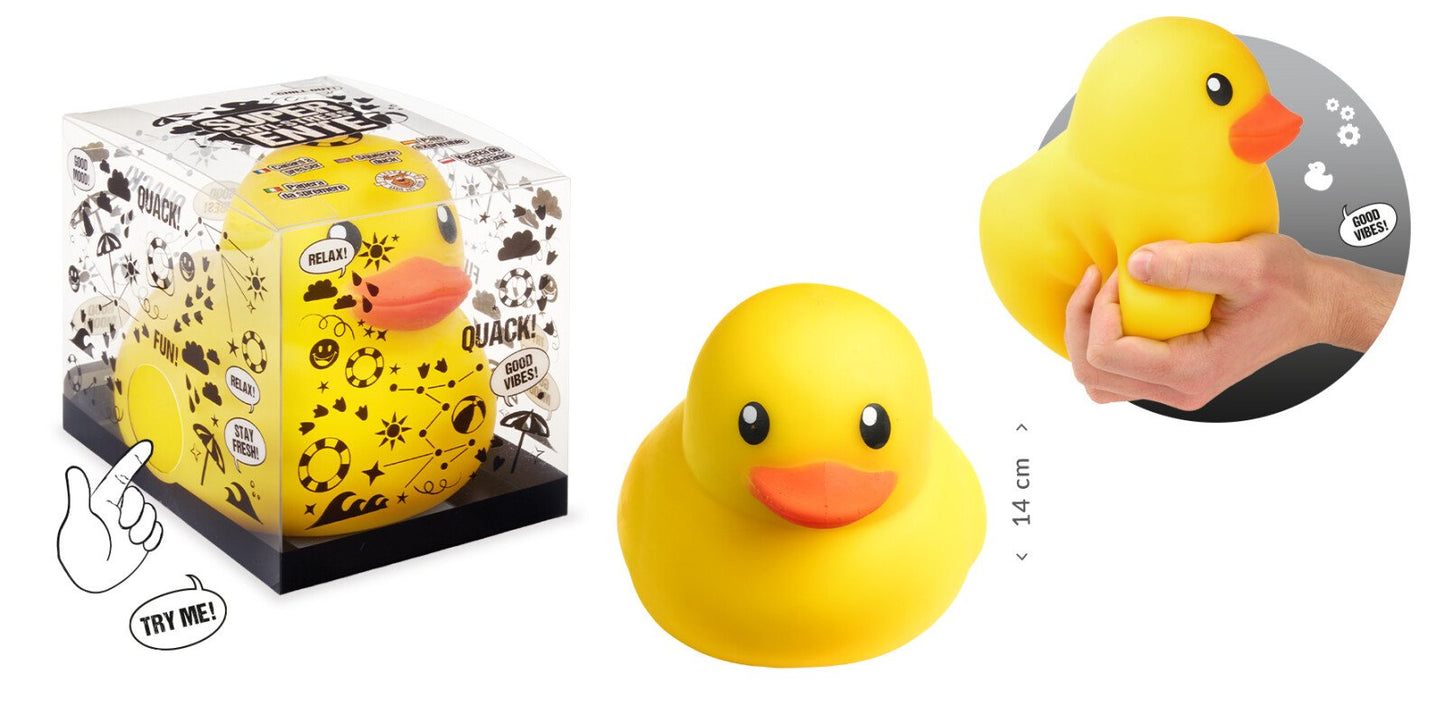 XXL Duck Squishy Toy – Large Anti-Stress Squeeze Duck (Soft Fidget Toy)