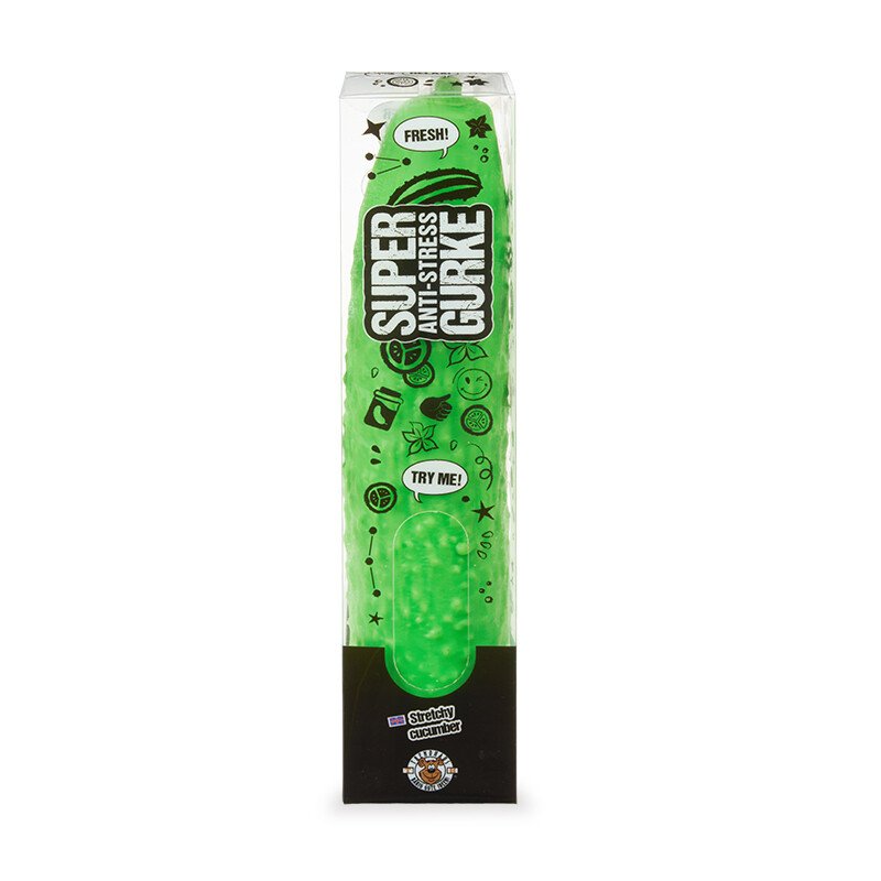 XXL Stress Relief Squishy Toy – Stretchy Cucumber (31 cm Anti-Stress Toy)
