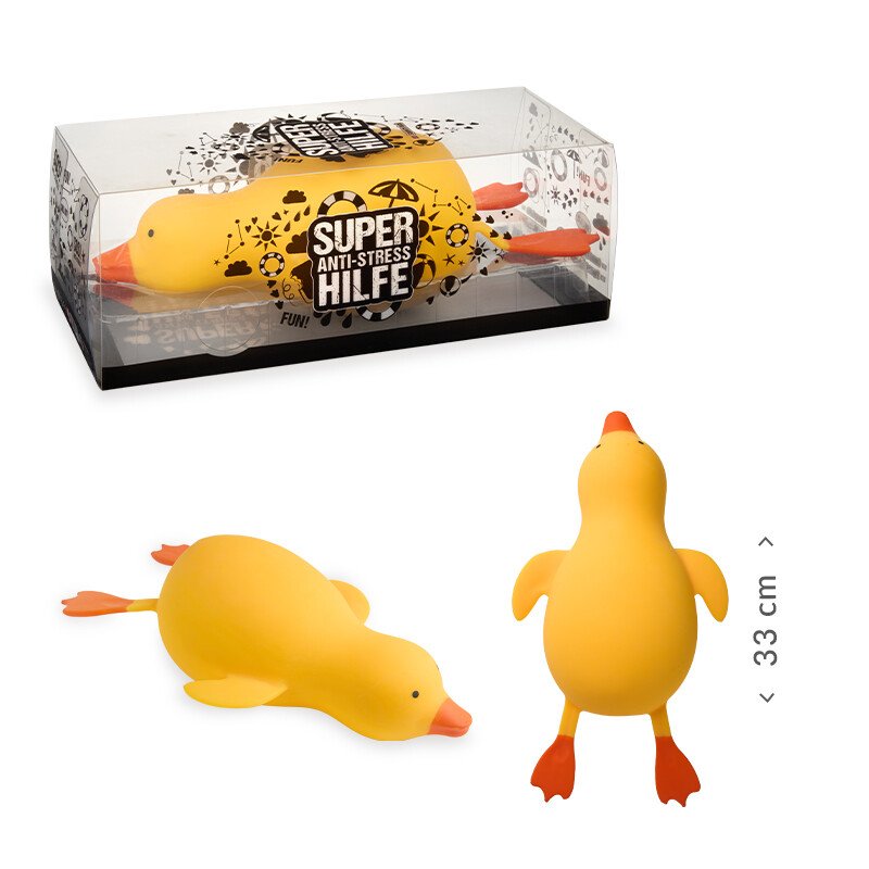 XXL Duck Squishy Toy – Large Anti-Stress Squeeze Duck (33 cm)