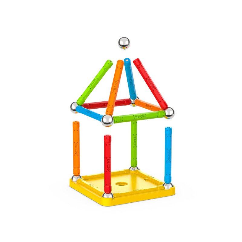 Geomag Classic Supercolor Magnetic Construction Set – 25 Pieces