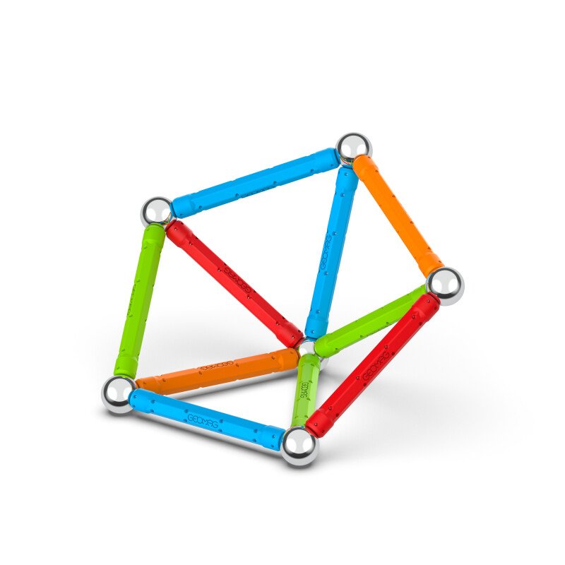 Geomag Classic Supercolor Magnetic Construction Set – 25 Pieces