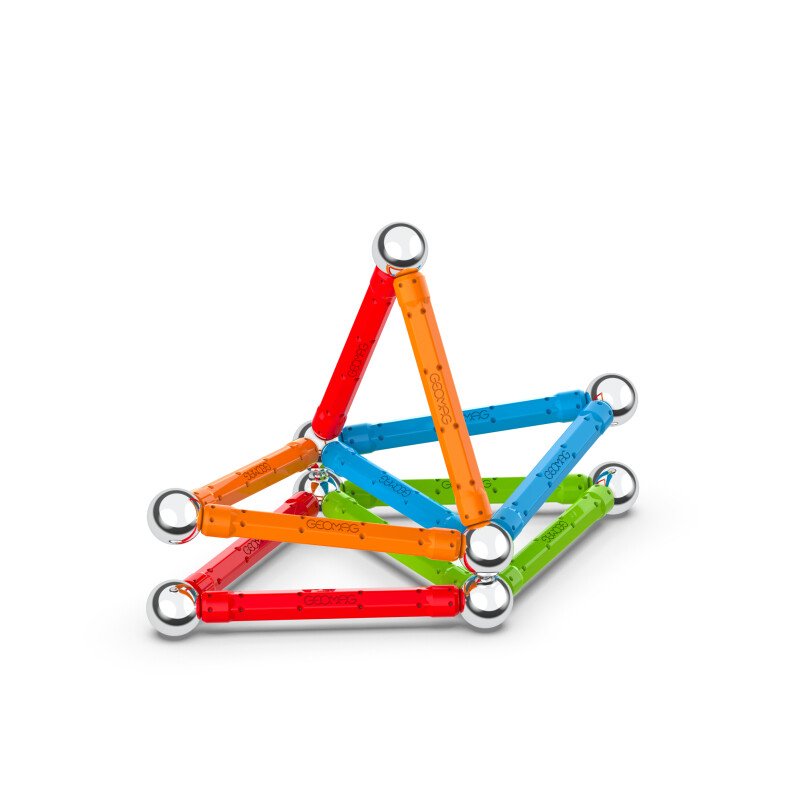 Geomag Classic Supercolor Magnetic Construction Set – 25 Pieces