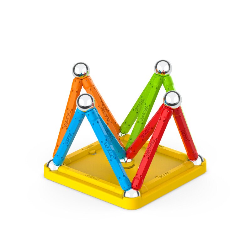 Geomag Classic Supercolor Magnetic Construction Set – 25 Pieces