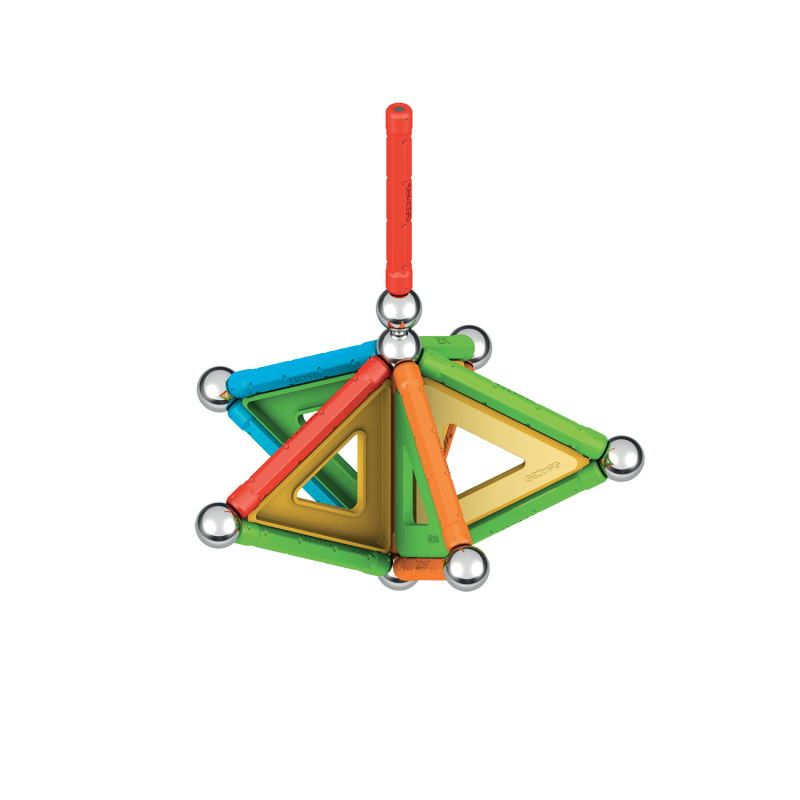 Geomag Classic Supercolor Panels Magnetic Construction Set – 35 Pieces