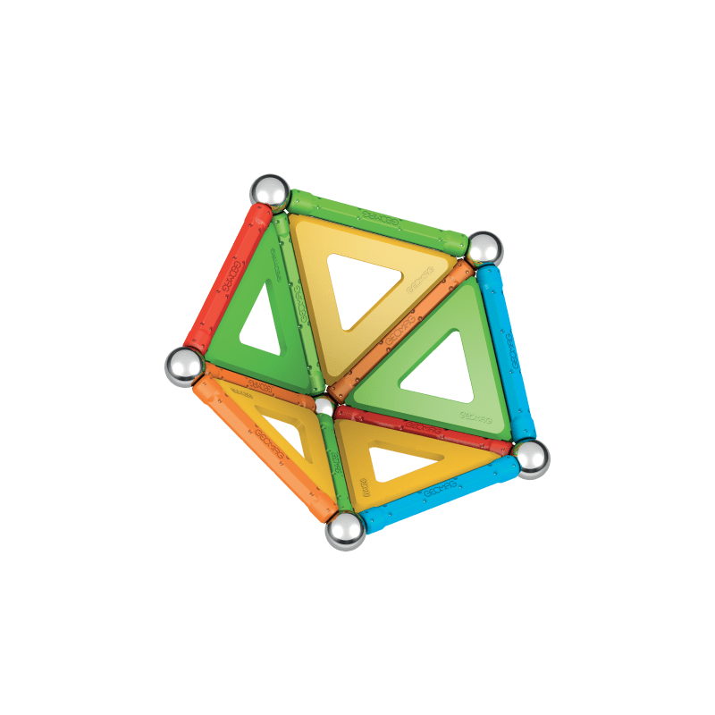 Geomag Classic Supercolor Panels Magnetic Construction Set – 35 Pieces