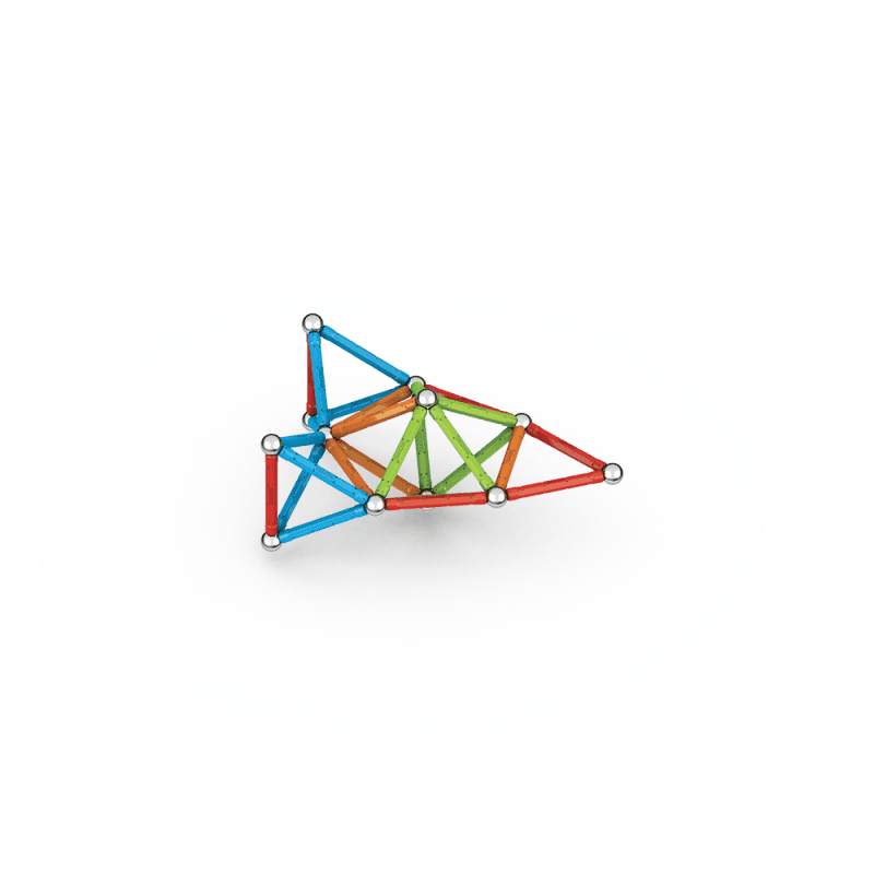 Geomag Classic Supercolor Magnetic Construction Set – 60 Pieces