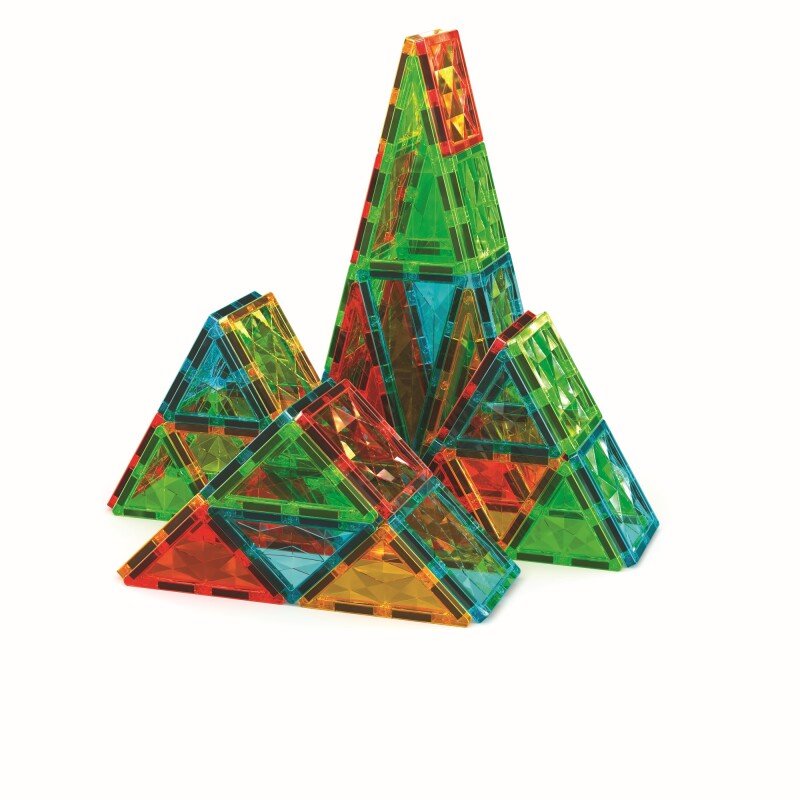 Geomag Magnetic Tiles Gems Construction Set – 60 Pieces