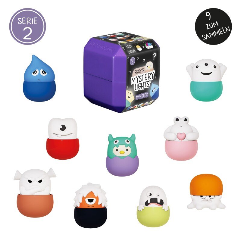 EGGY’s Mystery Lights – Collectible Monster Night Light