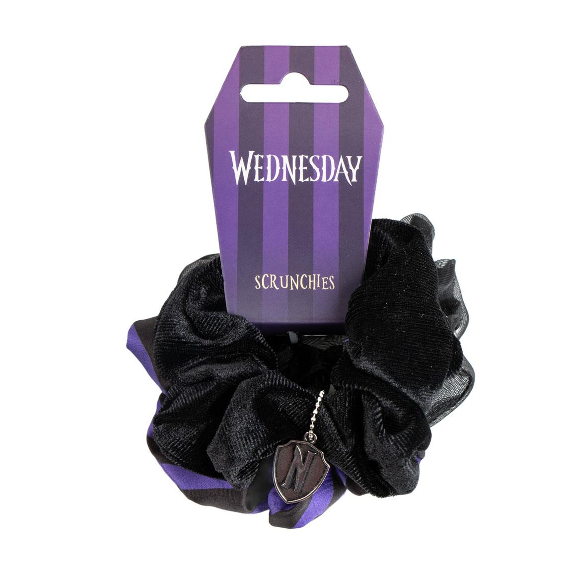 Wednesday hair scrunchies set 3 pcs