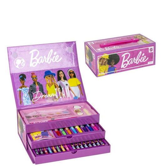 Barbie “Dream Team” krāsošanas komplekts ar atvilktnēm