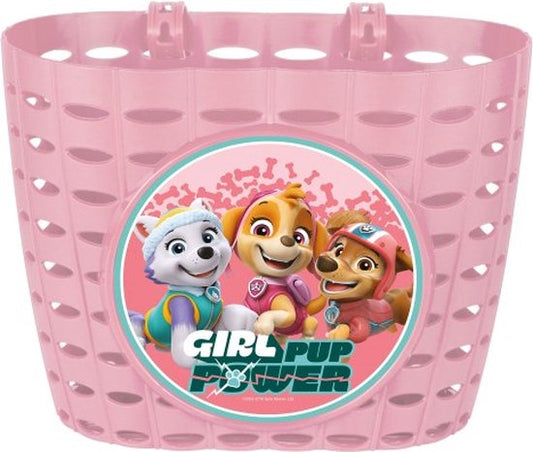 Paw Patrol Bicycle basket - Girl Pup Power