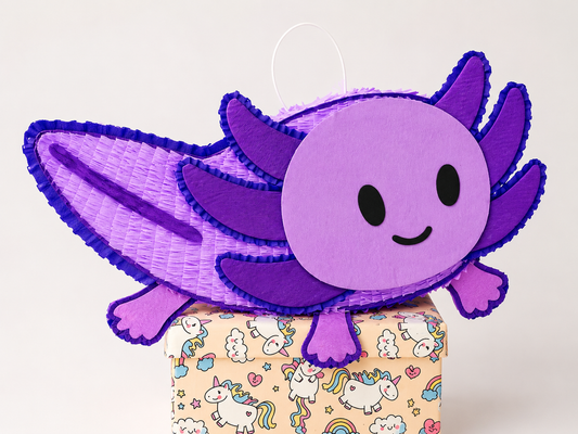 Axolotl Piñata for Kids Birthday Party