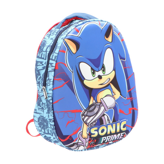Sonic 3D Backpack - Egg-shaped for Kids Aged 3+