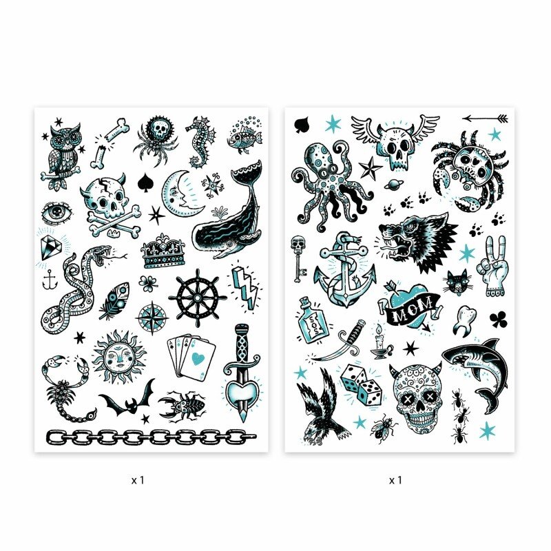 Tetovējumi – Tumšā puse (50+ tetovējumu) | Djeco