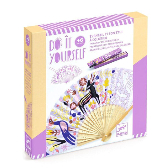 Dari pats krāsojamais vēdeklītis bērniem – Meža skaistums | Djeco (6+)