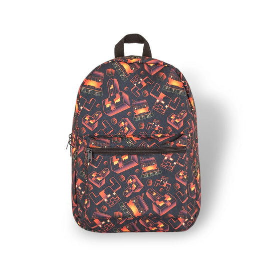 Minecraft Dungeons mugursoma – skolas soma ar klēpjdatora nodalījumu (40x30x12 cm)