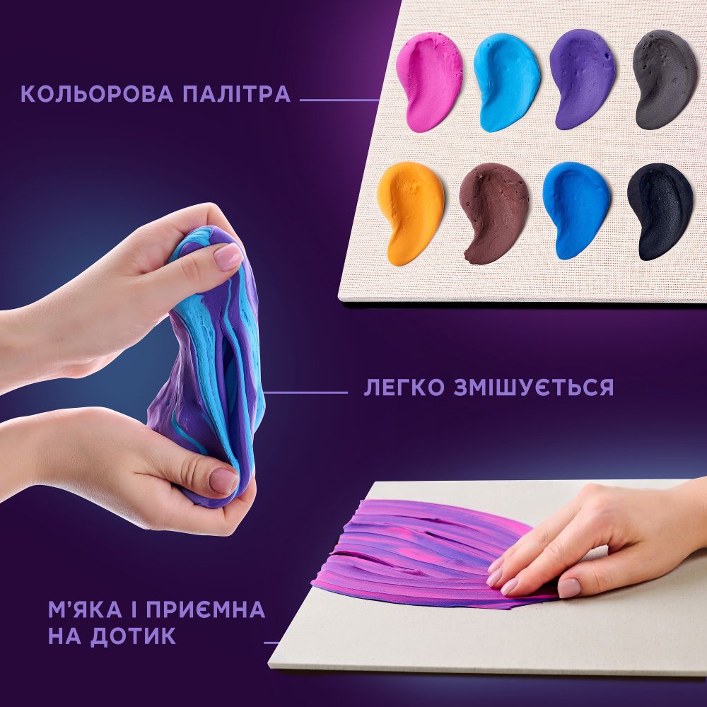 OKTO Air Clay 3D gleznas veidošanas komplekts «Sidnejas opernams», 30 × 40 cm