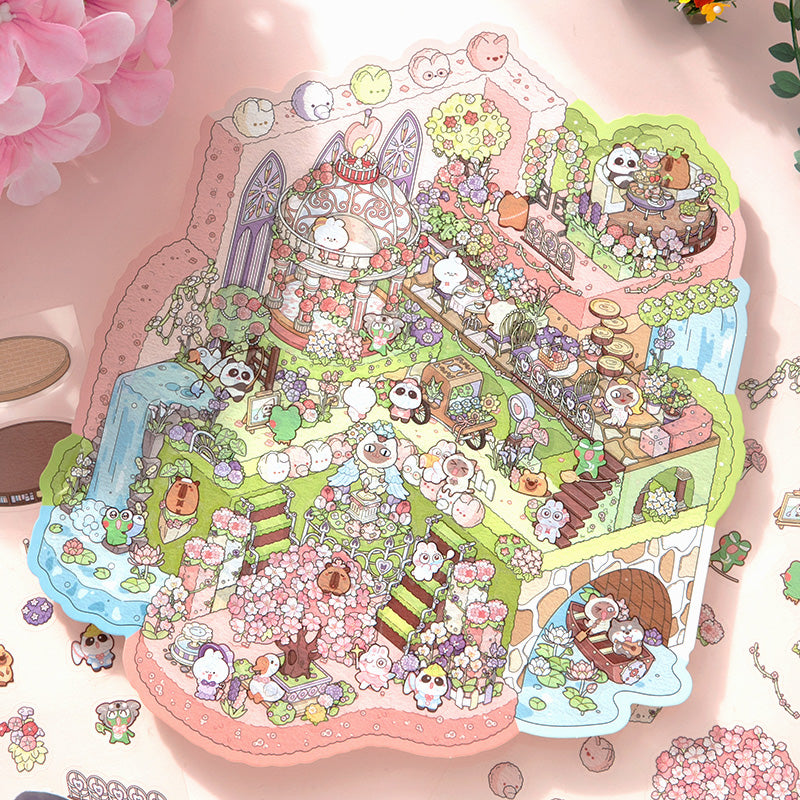 Wonderful and Cute Garden – Radošas ainavu uzlīmes