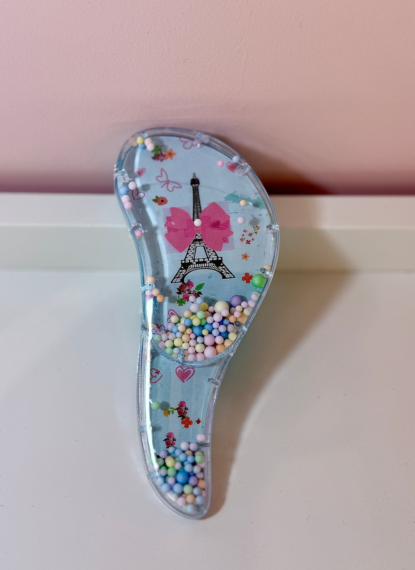 Kids Detangling Brush with Colorful Beads – 4 Designs