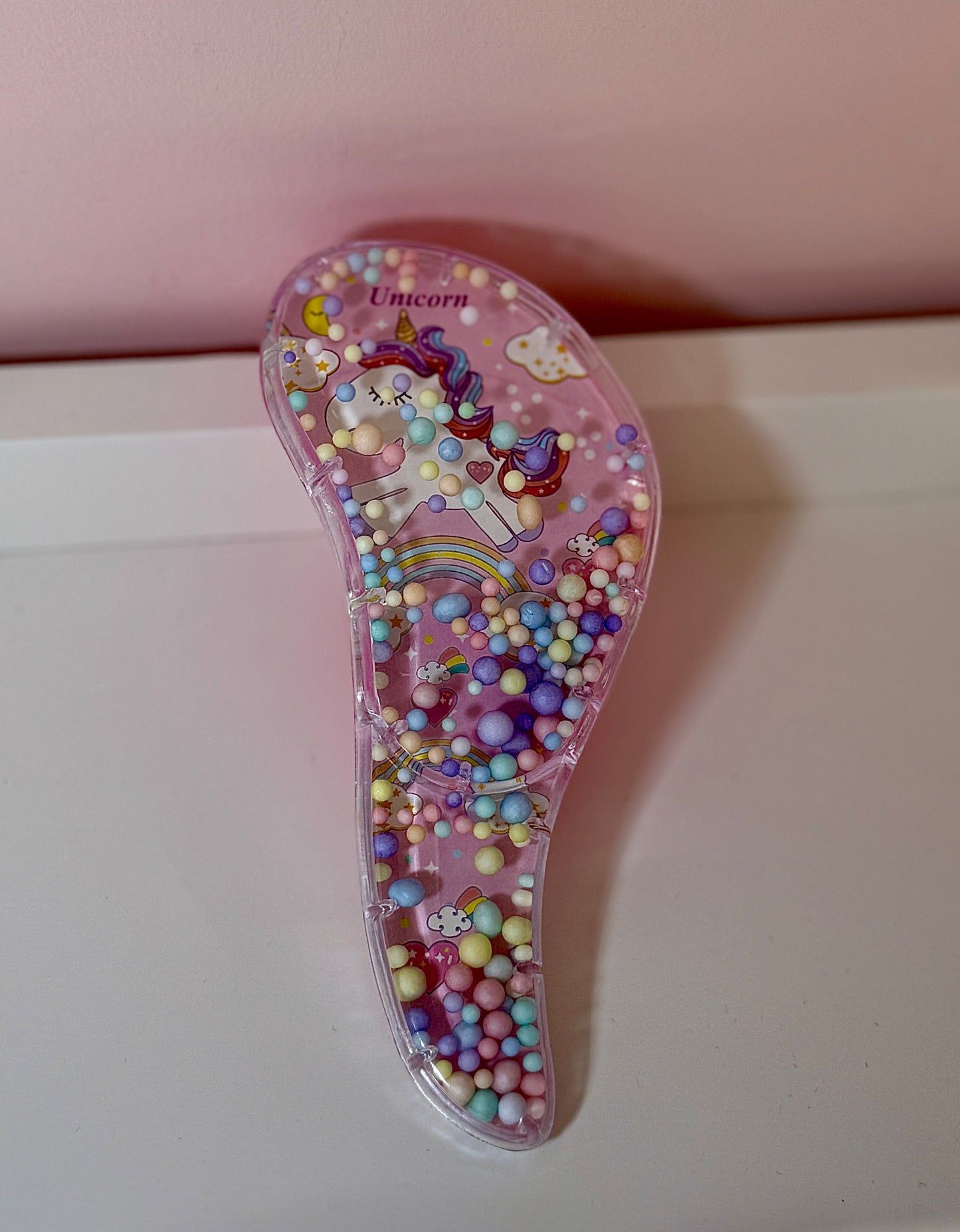 Kids Detangling Brush with Colorful Beads – 4 Designs