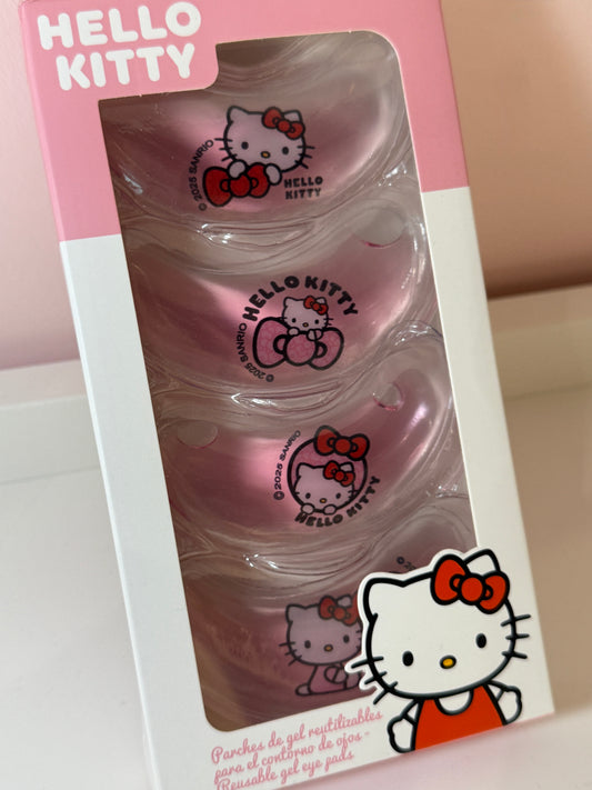 Atkārtoti lietojami Hello Kitty gela acu patči – vēsinošs efekts