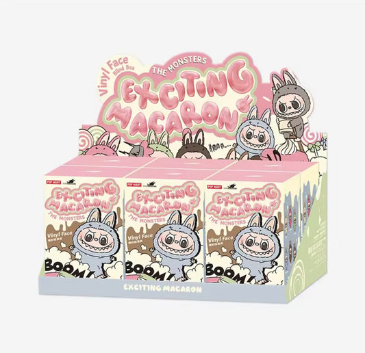Labubu figūriņa – “Exciting Macaron“ | Oriģināla dizaina rotaļlieta