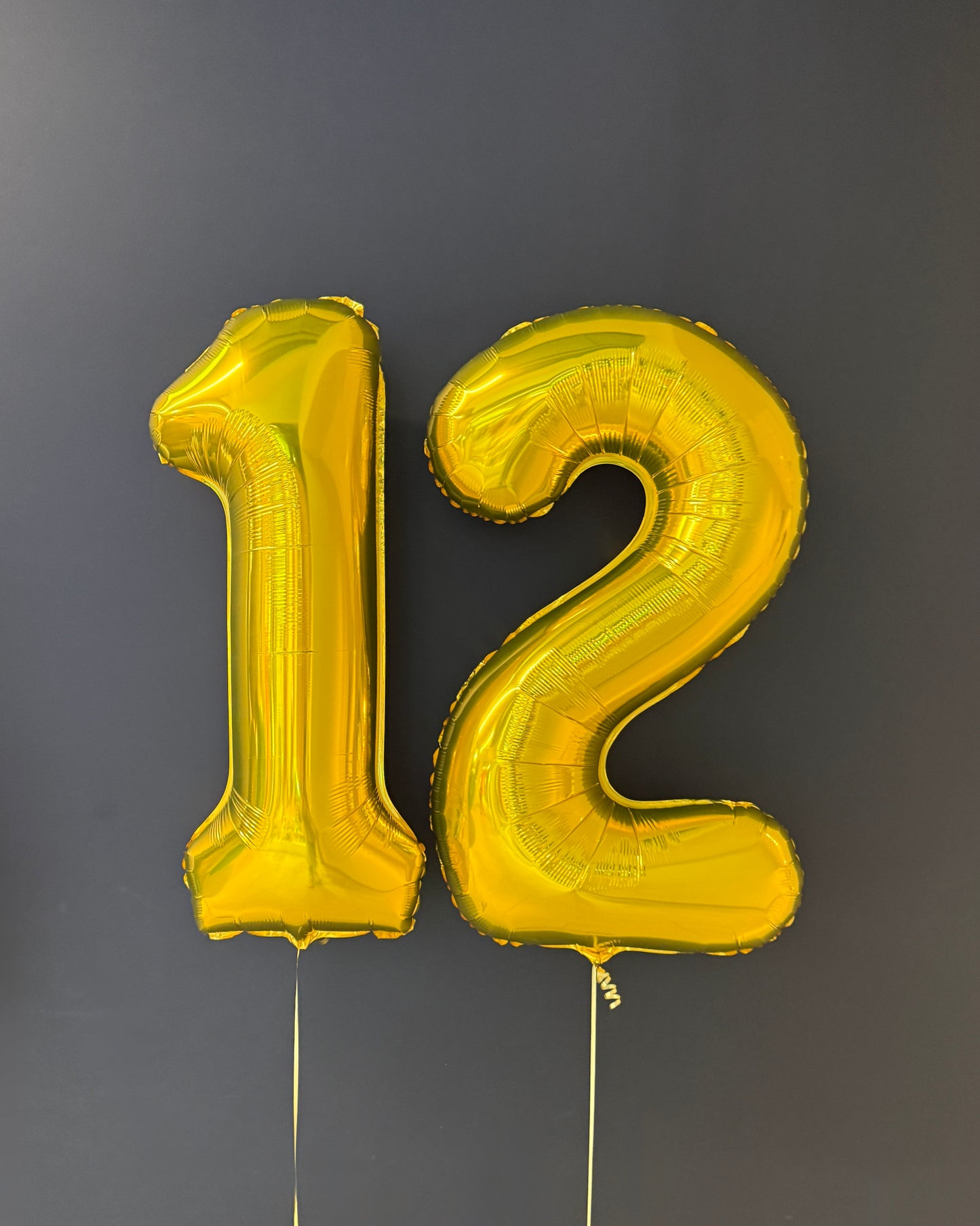 Custom Helium Balloon Bouquet with Number Balloons
