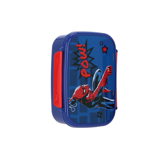 Multi-compartment lunchbox with Spiderman