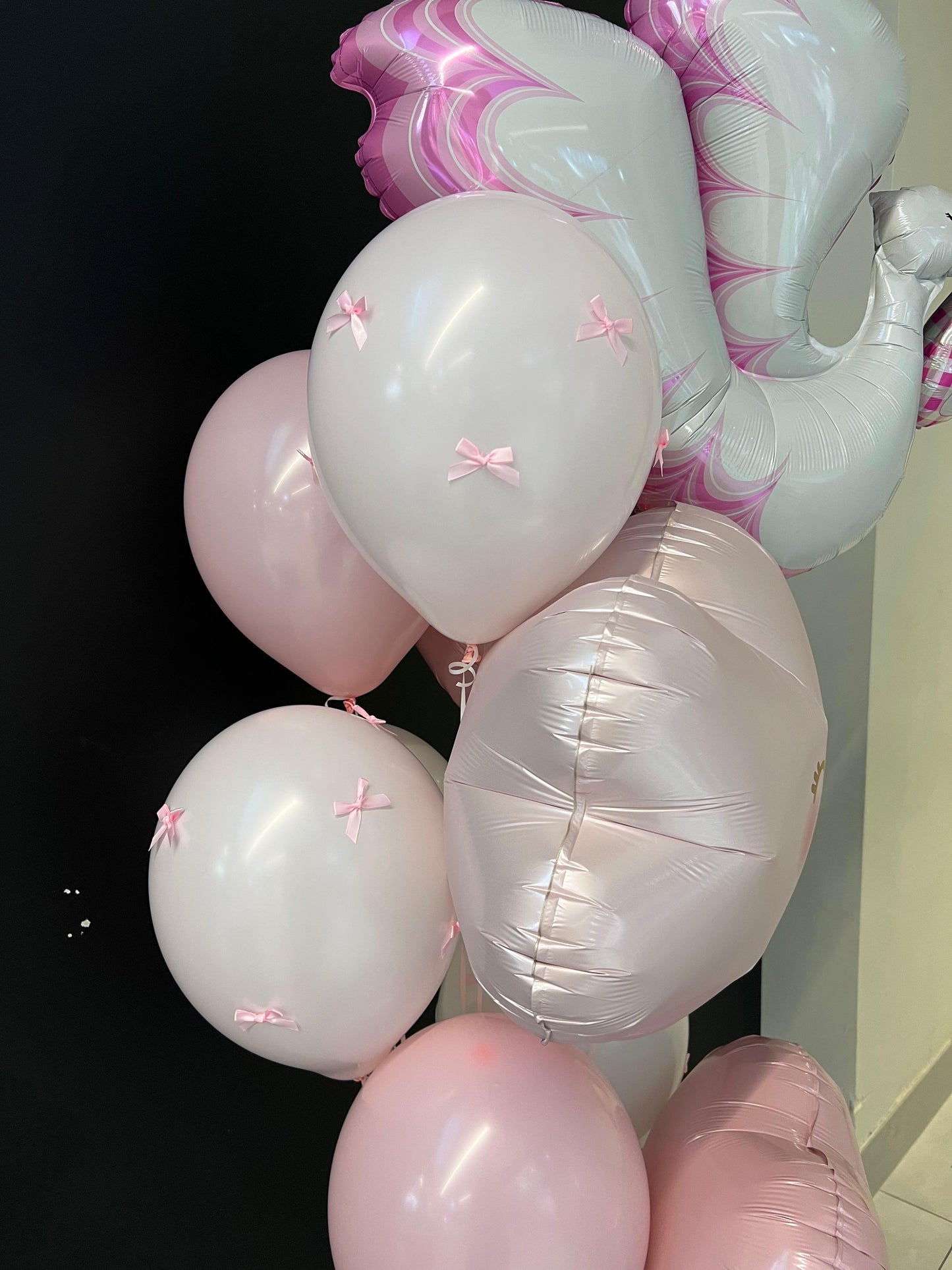 Balonu kompozīcijas jaundzimušajiem – Welcome Home baloni