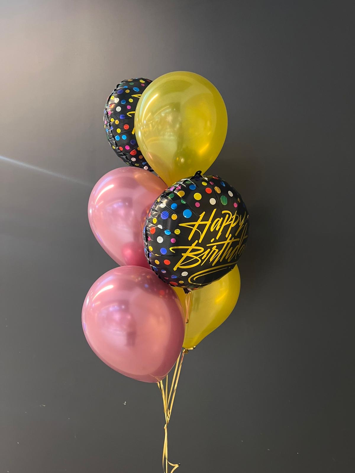 Birthday Balloon Bouquet – Helium Balloon Arrangement