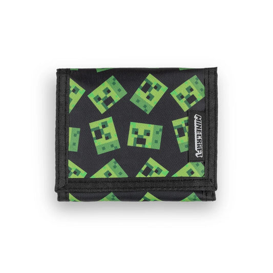 Minecraft Creeper trīskāršs maks – Bērniem un pusaudžiem, spēļu aksesuārs