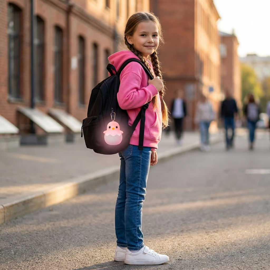 Eggy's Mystery Light – LED pārsteiguma rotaļlieta un atslēgu piekariņš (1 gab.)