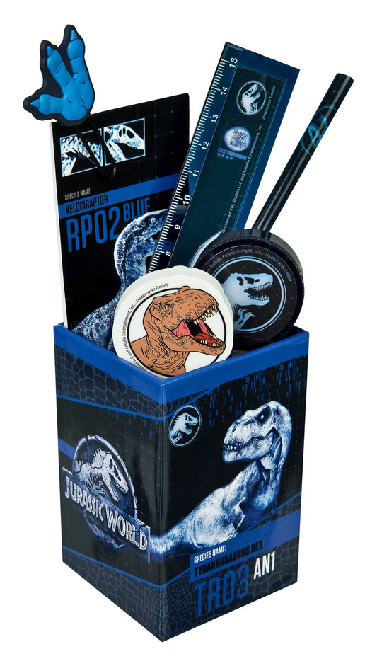Jurassic World&nbsp;rakstāmpiederumu komplekts 7 daļas