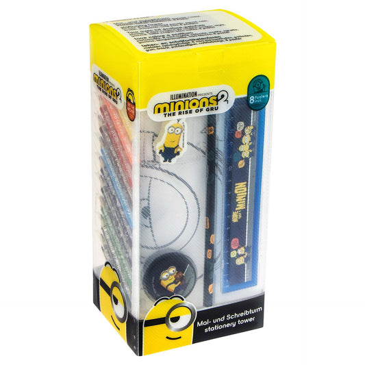 Minions Stationery tower 25 pcs Marvel