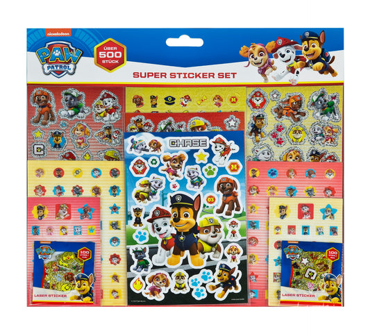 Paw Patrol Super Sticker Set